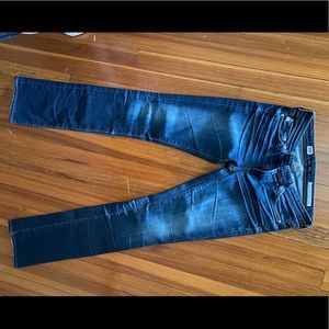AG Ballad straight leg jeans. Size 25R